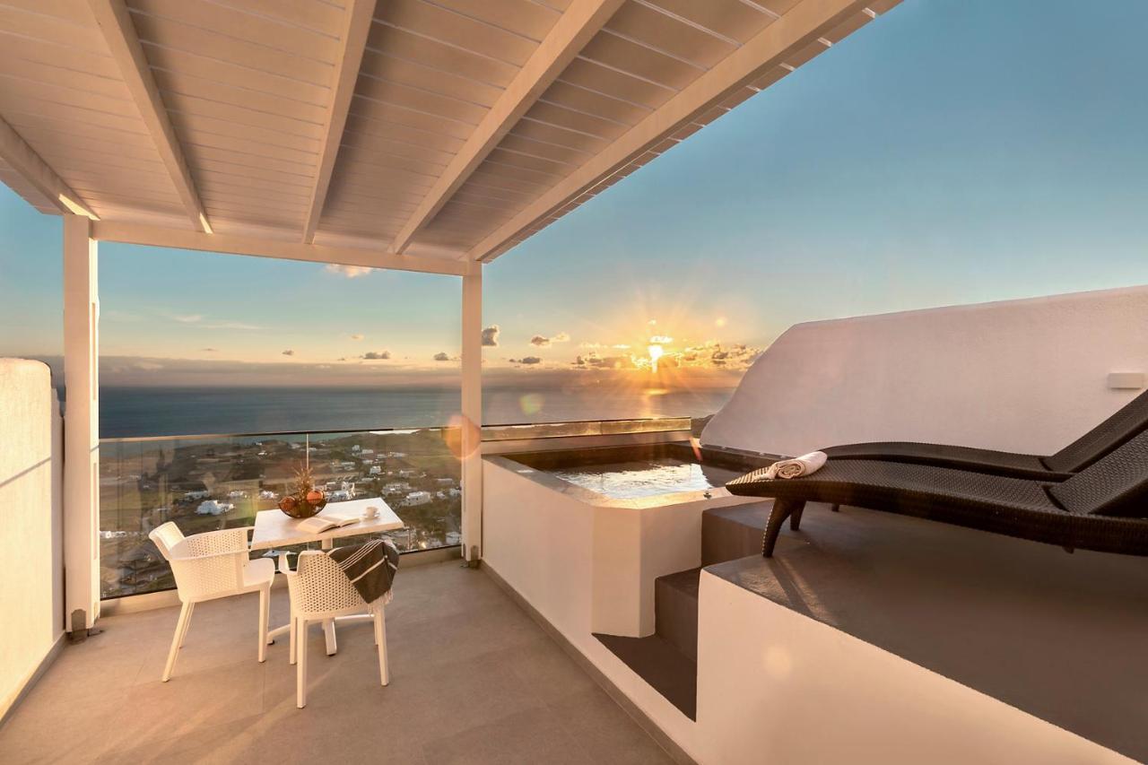 La Estrella 4 Suites With Sea View & 4 Prive Hot Tub Vourvoulos Ngoại thất bức ảnh