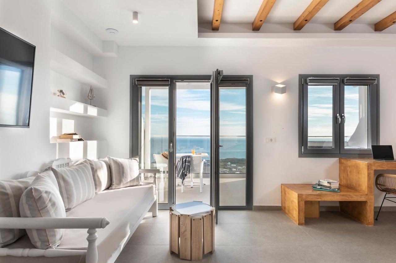 La Estrella 4 Suites With Sea View & 4 Prive Hot Tub Vourvoulos Ngoại thất bức ảnh
