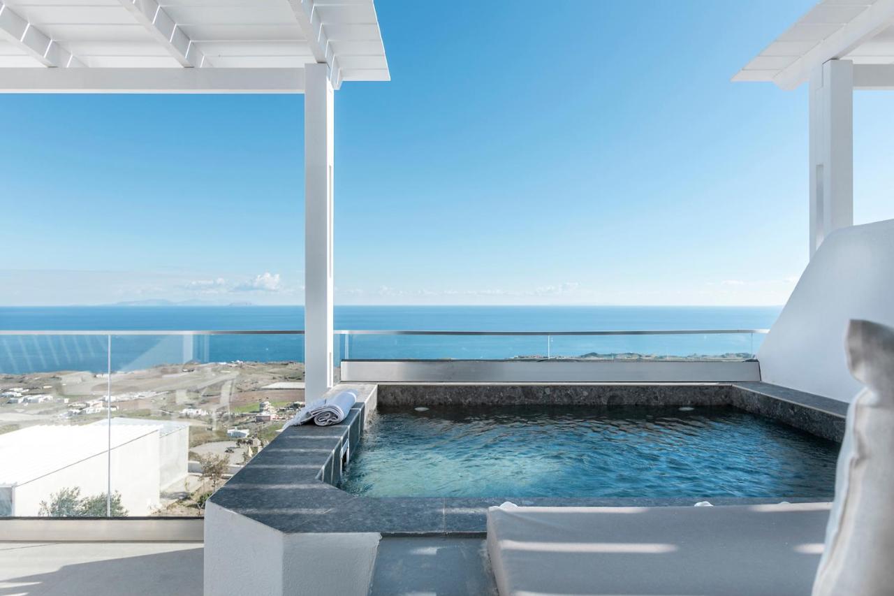 La Estrella 4 Suites With Sea View & 4 Prive Hot Tub Vourvoulos Ngoại thất bức ảnh