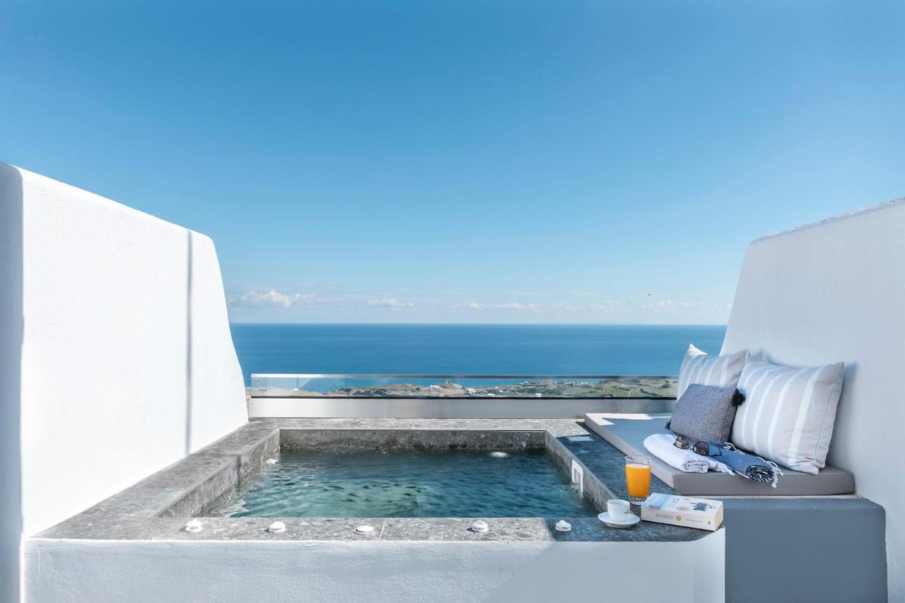La Estrella 4 Suites With Sea View & 4 Prive Hot Tub Vourvoulos Ngoại thất bức ảnh